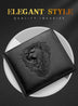 3D Embossed Leather Wallet