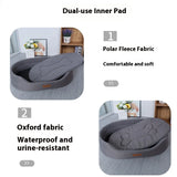 Dog Pet Beds Square Dog Bed For Large Dog Size Dog Sofa Beds Waterproof And Anti-Mite Pet Bed Inner Washable Kennel Pet Supplies