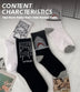 Spring Summer High Quality Harajuku Chaussette Style Shark Socks For Women Men's Cotton Hip Hop Man Meias Mens Calcetines