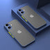 Luxury Armor Bumper Shockproof Case For iPhone 17 16 15 14 Plus 11 12 13 Mini Pro XR X Xs Max 17 Air Silicone Hard PC Cover Case