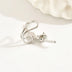 Green Eye Cat Clip-On Earring