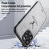 Luxury Cloth Leather Deer Head Pattern Case for iphone 15 14 13 12 11 16 Pro X XR XS Max 7 8 Plus Shockproof Back Shell Cover