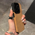 Luxury Suede Lambskin Leather Case For iPhone 17 16 15 14 Plus 13 12 11 Pro Max Camera Protection Shockproof Soft Silicone Cover