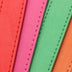 Solid Color Leather Pet Collar