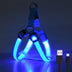 Adjustable LED Dog Harness Usb Rechargeable Flashing Night Safety No Pull Collars Harness For Small Medium Dogs Pets Arnes Perro