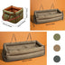 Luxury Faux Leather Pet Car Booster Seat