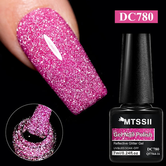 Reflective Glitter Gel Nail Polish
