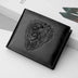 3D Embossed Leather Wallet