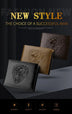 3D Embossed Leather Wallet