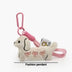 Leather Dachshund Keychain and Bag Charm