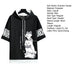 Men's Cat Print Short Sleeve Hoodie