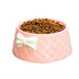 Lovely Bowknot Pet Feeding Bowl