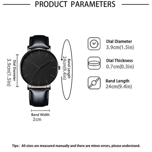 5-Piece Men's Sports Watch Set