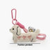 Leather Dachshund Keychain and Bag Charm