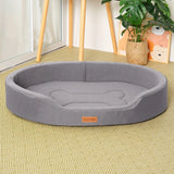 Dog Pet Beds Square Dog Bed For Large Dog Size Dog Sofa Beds Waterproof And Anti-Mite Pet Bed Inner Washable Kennel Pet Supplies