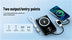 25W Power Bank 10000mAh, 3-in-1 Magnetic Wireless Charger for iPhone 17/16/15/14/13/12 & Apple Watch & AirPods, Ultra Slim