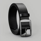 2026 New Luxury Unisex PU Leather Belt-Metal Pin Buckle, High Quality Designer Waist Strap for Men Women Jeans Durable Versatile