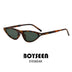 Vintage Triangle Cat Eye Sunglasses