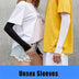 Women's Ice Silk Arm Sleeve Sports Sleeve Sun Protection Hand Cover Cooling Gloves For Running Fishing Bike