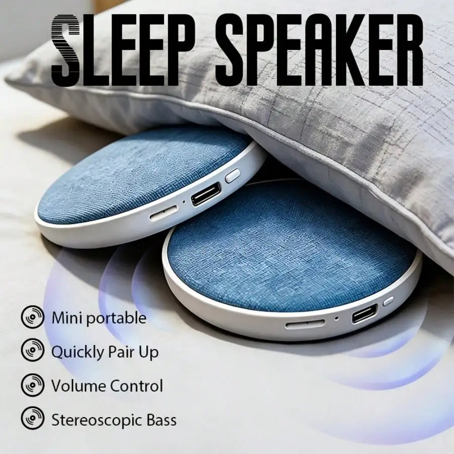 Under-pillow Bluetooth sleep speaker