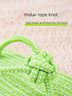 Woven Cotton Rope Slipper Dog Chew Toy