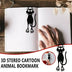 Cute Black Cat Hanging Bookmark