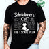 Funny Cat Escape Plan Science T-Shirt