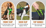 LED Glowing Luminous Dog Harness Rechargeable Safety Vest For Night Walking 3 Light Modes Pet Harnesses