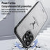 Luxury Cloth Leather Deer Head Pattern Case for iphone 15 14 13 12 11 16 Pro X XR XS Max 7 8 Plus Shockproof Back Shell Cover