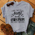 Aunt & Dog Mom Graphic T-Shirt