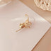 Green Eye Cat Clip-On Earring