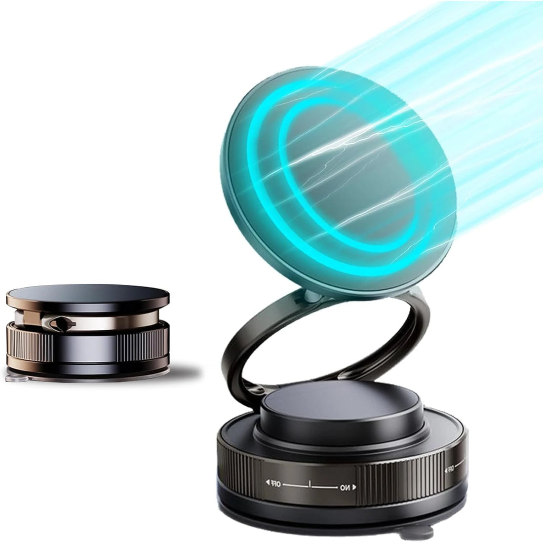 360° Suction-Cup Car Phone Mount