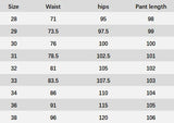Men's loose straight leg jeans retro washed elastic casual pants suitable for all seasons versatile pants