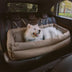 Luxury Faux Leather Pet Car Booster Seat