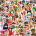 Funny Dog & Cat Meme Sticker Pack (50 Pcs)