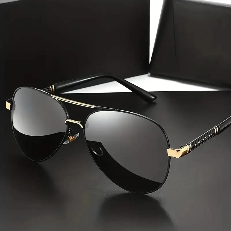 Polarized UV400 Metal Frame Sunglasses