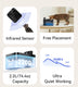 ROJECO Wireless Automatic Pet Water Fountain
