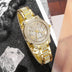 Women's Luxury Rhinestone Jewelry & Watch Set