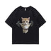 Sam Sulek Cat Graphic Gym T-Shirt