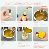 5ml/Bottle Candle Wax Pigment Colorant Non-Toxic Soy Candle Wax Pigment Liquid Dye Soy Wax DIY Soap Dyes Candle Making Supplies