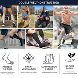 1 Pair Compression Socks for Women and Men 20-30mmHg-Circulation Support Socks