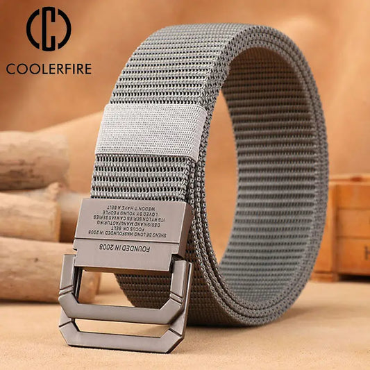 Tactical Nylon Webbing Canvas Belt