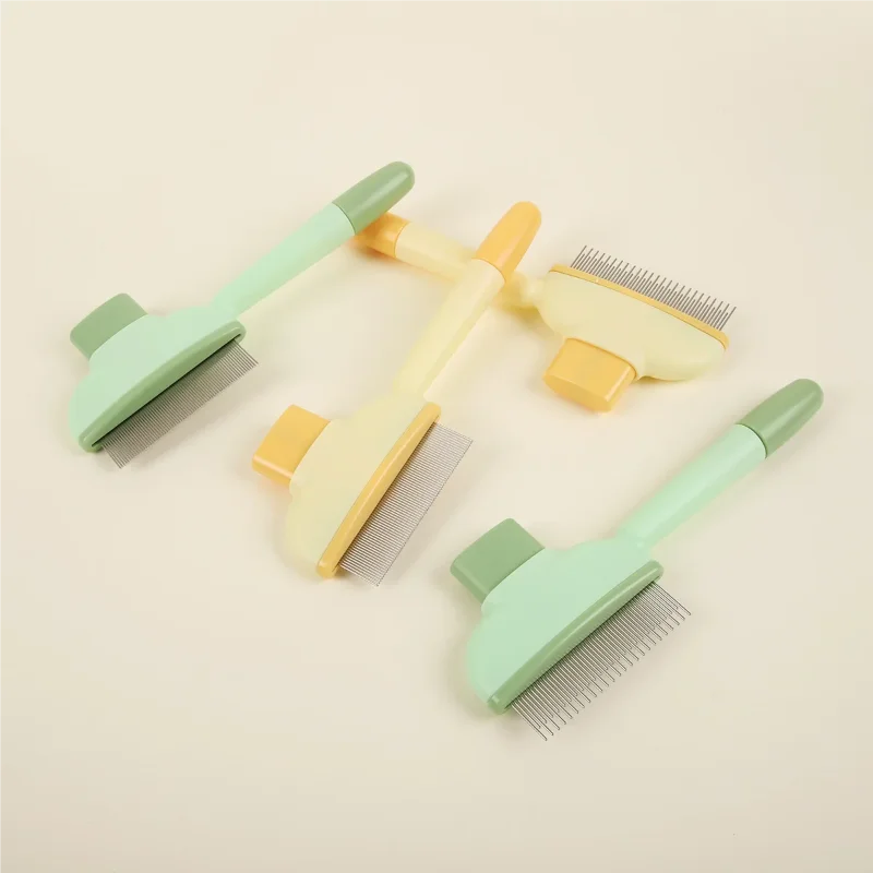 Self-Cleaning Pet Grooming Brush