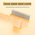 Self-Cleaning Pet Grooming Brush