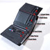Genuine Leather Vertical Bifold RFID Wallet