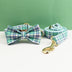 Plaid Dog Collar & Leash Set
