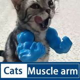 Neck Arm with Muscle 3D Printed Creative Giant Arm Cat Funny Arm for Halloween Birthday Party Supplies