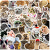 Funny Dog & Cat Meme Sticker Pack (50 Pcs)