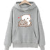 Mochi Peach & Goma Cat Hoodie