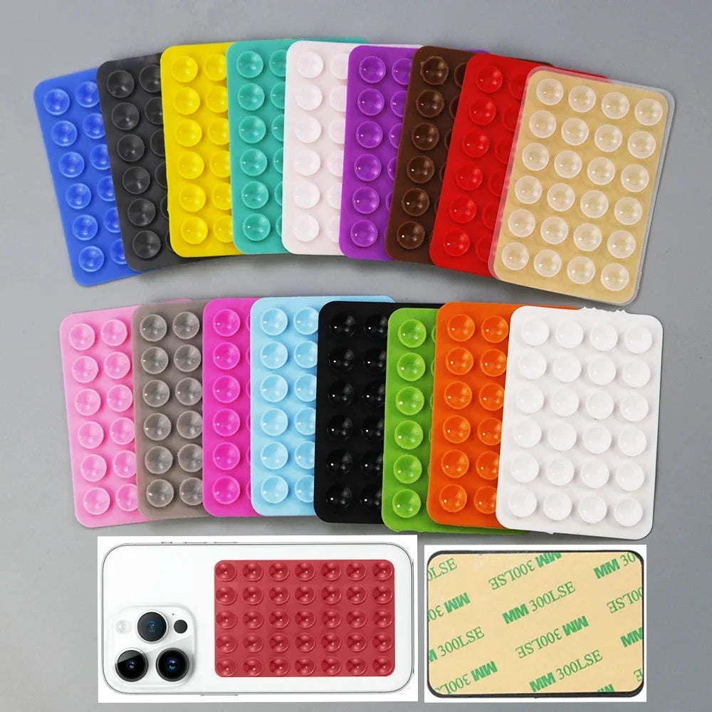 Double-Sided Silicone Suction Phone Mount
